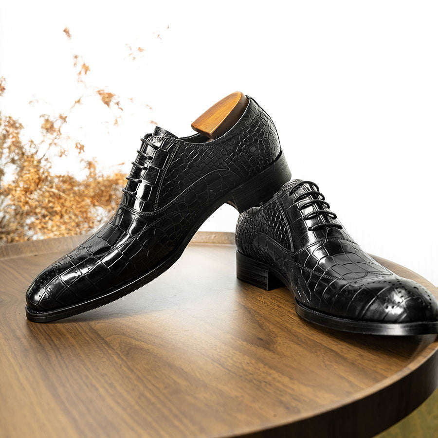 High End Genuine Leather Elegant Dress Oxford Shoes for Men Office Wedding Shoes Plus Size 2026 Hot. 233$