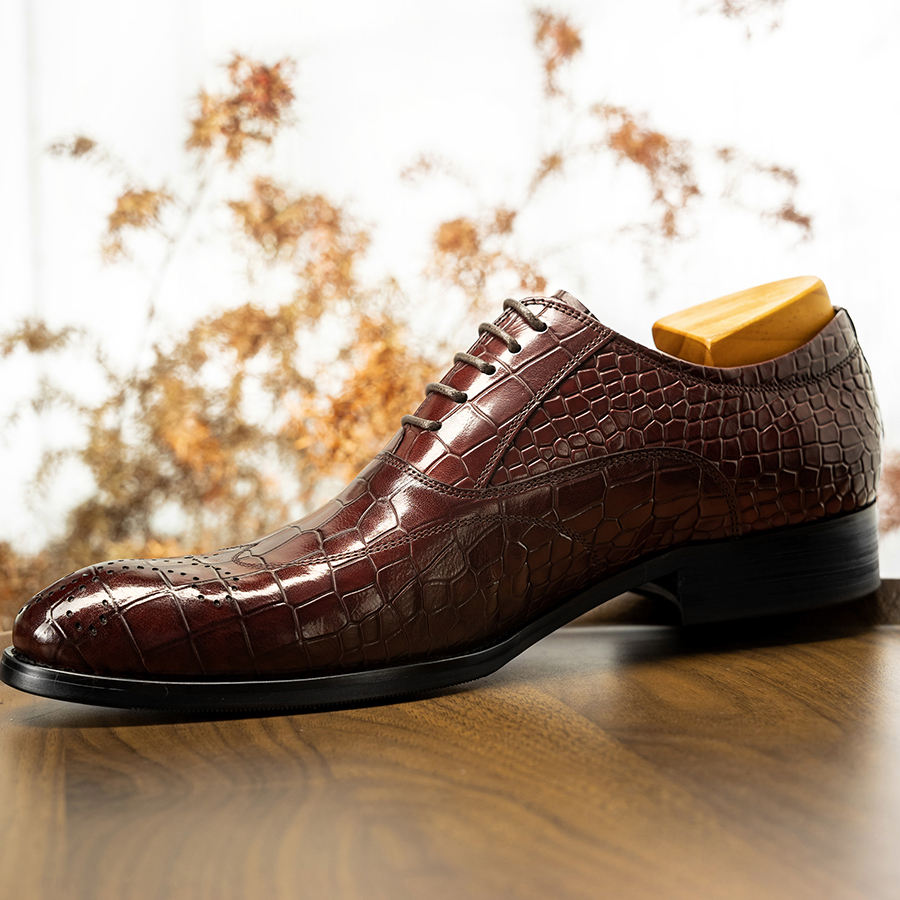 High End Genuine Leather Elegant Dress Oxford Shoes for Men Office Wedding Shoes Plus Size 2026 Hot. 233$